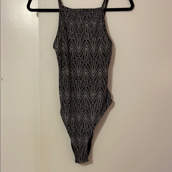 H&M Tops - Glitter Body Suit